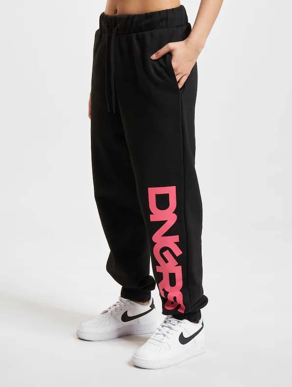 Dangerous Dngrs kalhoty dámské Basic tepláky XL černá