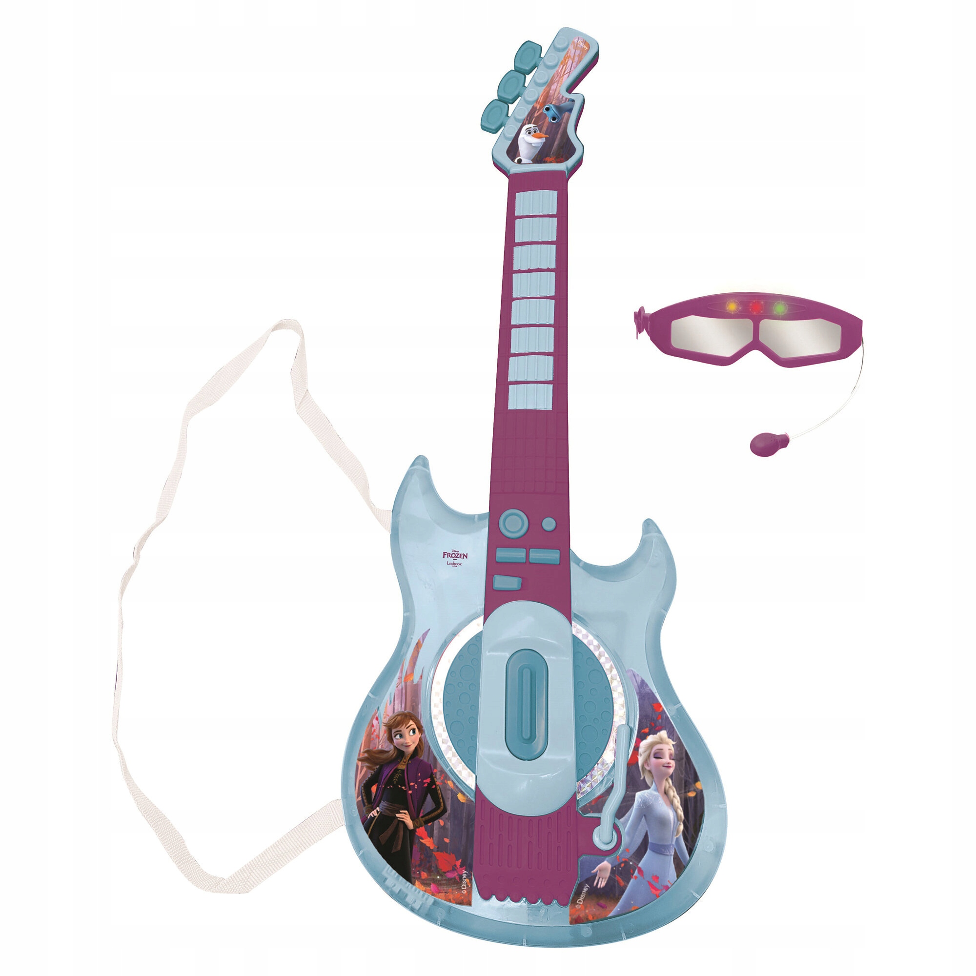 Gitara elektroniczna Disney Kraina Lodu z mikrofonem