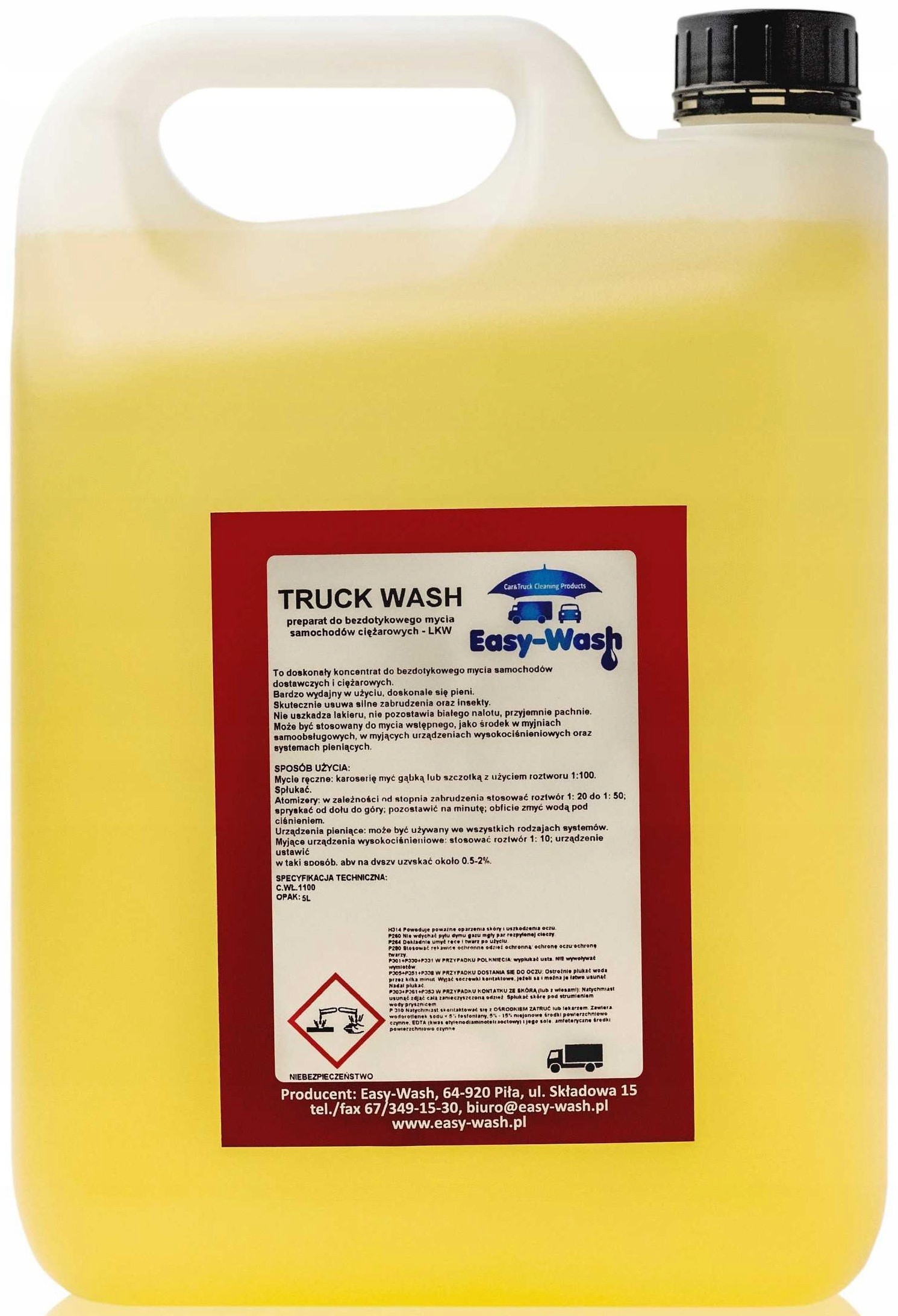 

Silna Piana Aktywna Truck Wash Easy Wash 5L