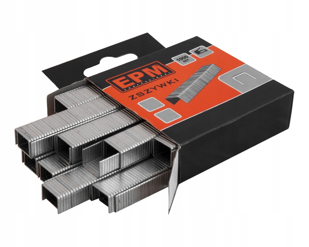 Zszywki Tapicerskie 8mm x 11,3mm typ J do Takera Zszywacza 1.000szt EPM