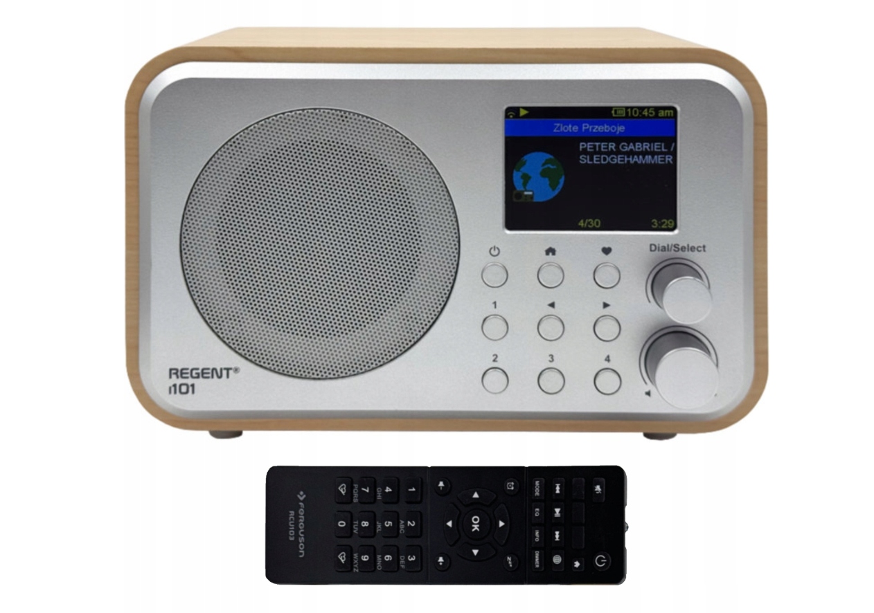 Síťové a bateriové rádio do kuchyně Dab+, Fm, internetové rádio Ferguson i101