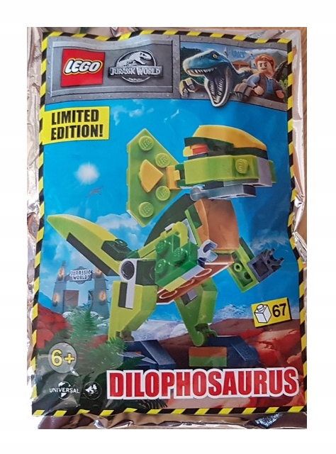 

Lego Jurassic World figurka Dinozaur Dilophosaurus