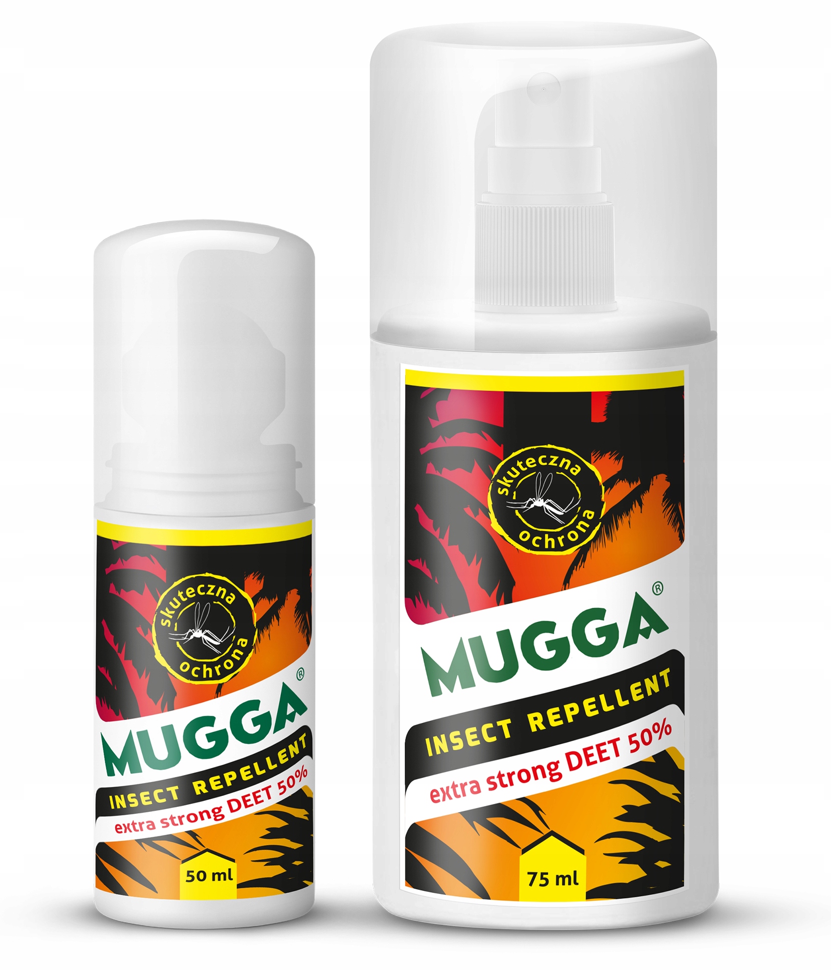 

Mocny Zestaw Roll-on Spray Na Komary Mugga Strong