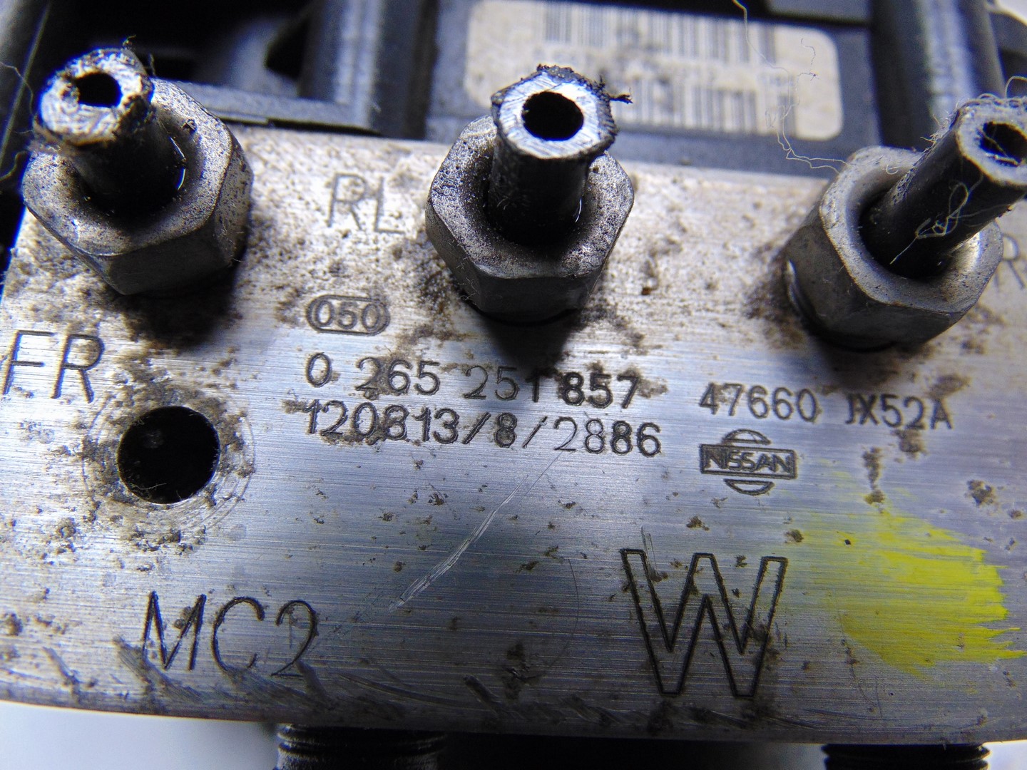 насос ABS блок управления nissan NV200 1.5 47660-JX52A 0265251857 европа