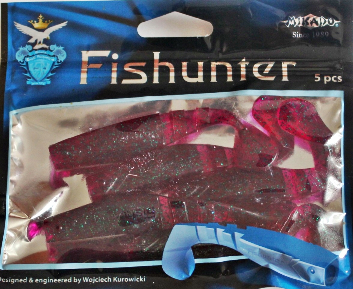Mikado Gumy Fishunter PMFHL8-80 8cm. 5 Sztuk.