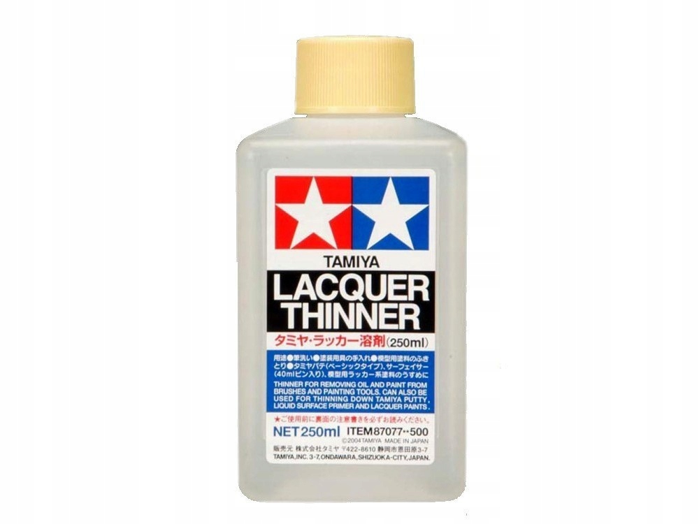 

Rozcieńczalnik do lakierów 250 ml Tamiya 87077