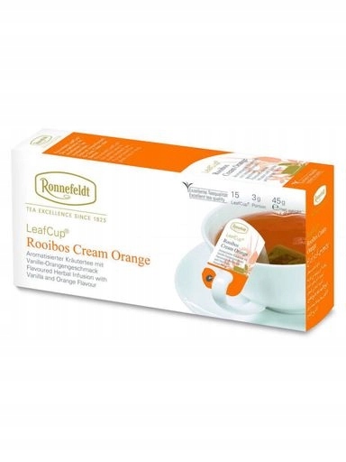 Čaj rooibos Ronnefeldt Cream Orange v sáčcích