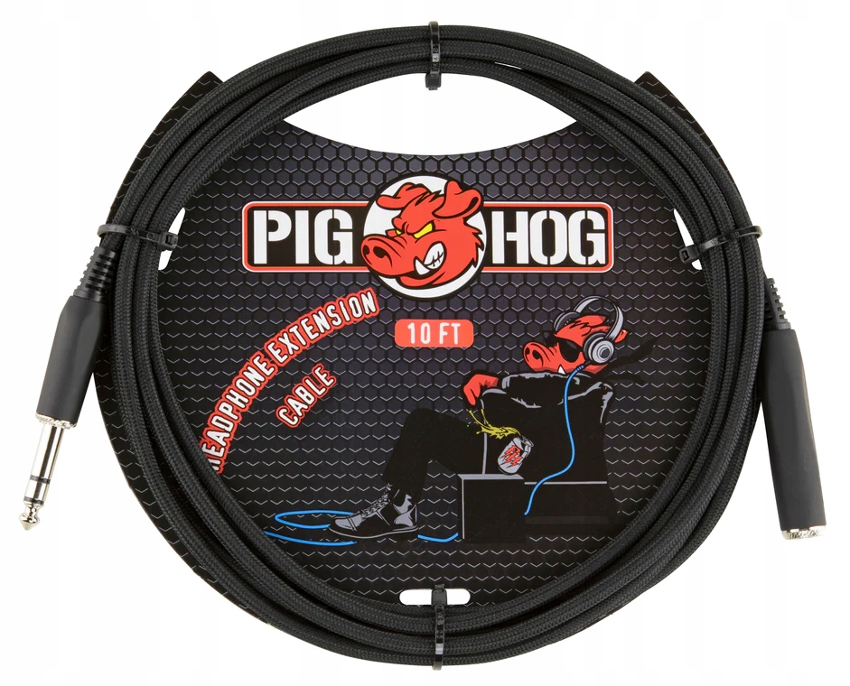Przedłużacz Słuchawkowy - Pig Hog PHX14-10BK