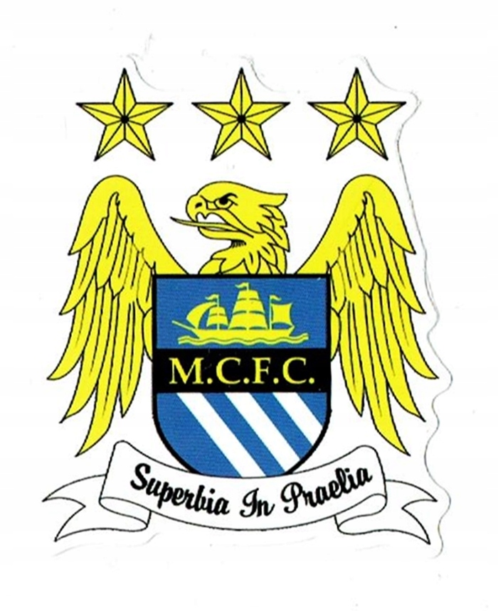MANCHESTER CITY @ PREMIERSHIP @ NAKLEJKA @ UEFA