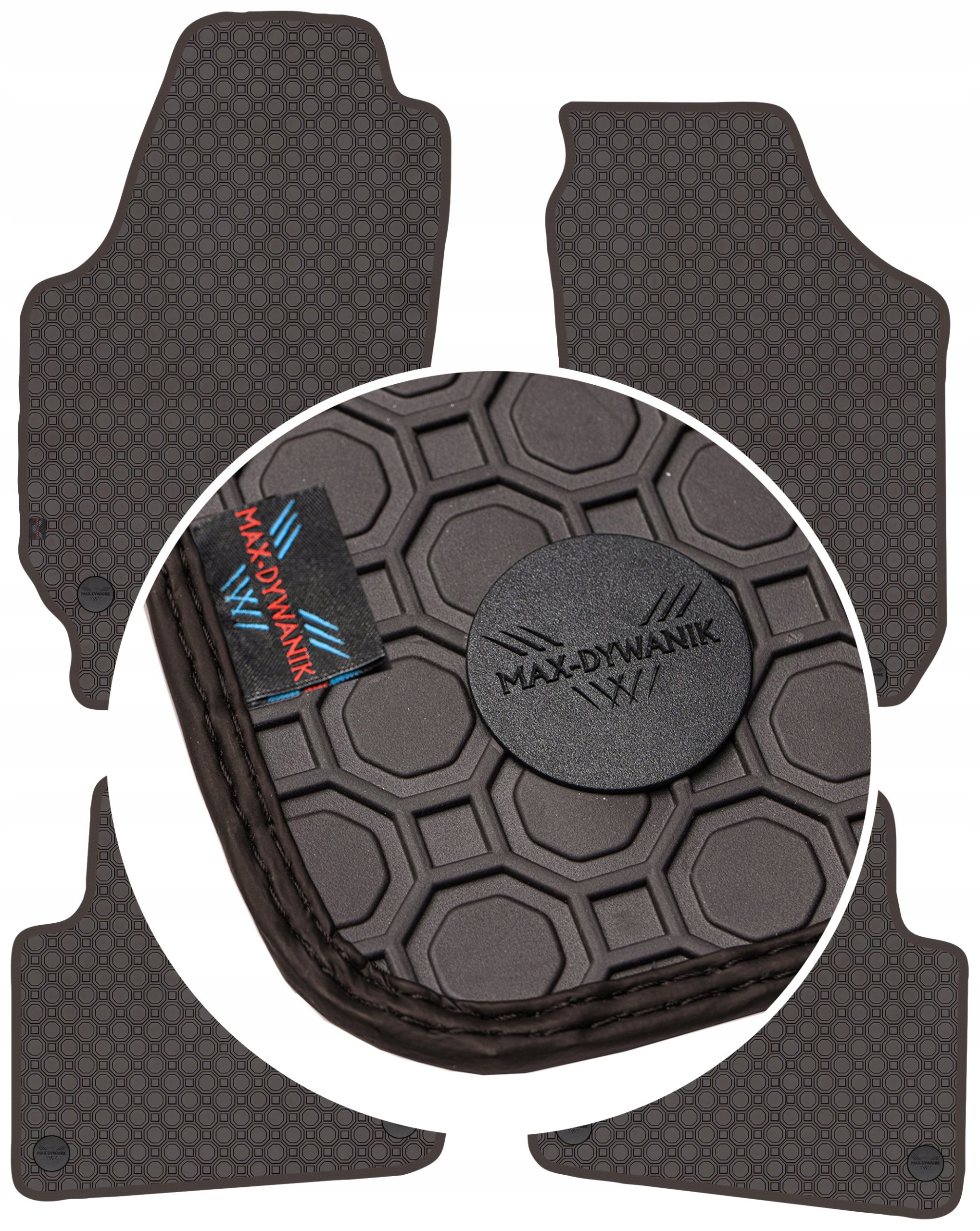 Škoda Fabia II 2007-2014 Koberce Bronzové