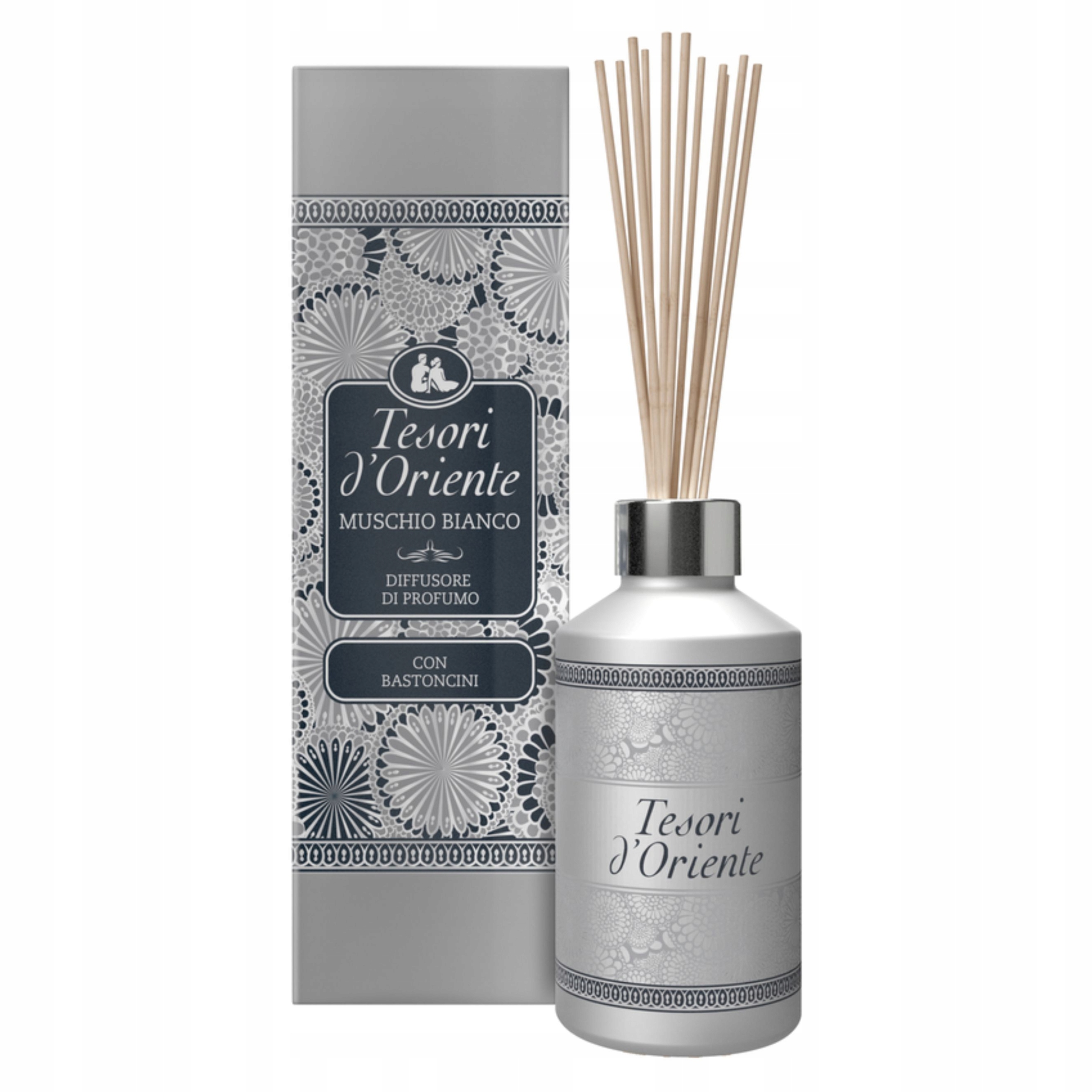 Tesori d'Oriente Muschio Bianco Dyfuzor Aromatyczny z Patyczkami 200 ml — 6