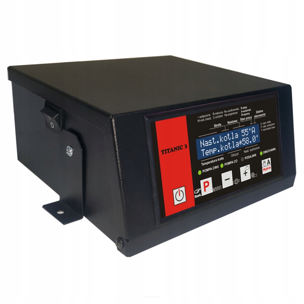 Titanic 1SK regulátor teploty pro kotel pece s podavačem 5 třída