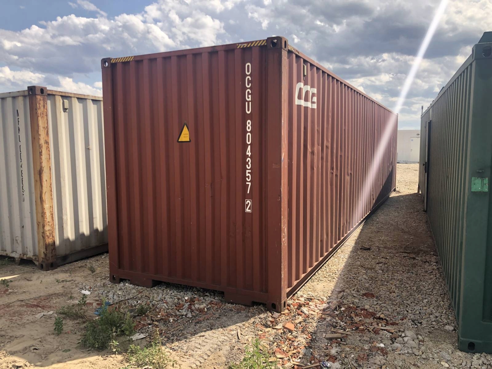 KONTENER MORSKI 40 HC- WYNAJEM Rodzaj biurowy