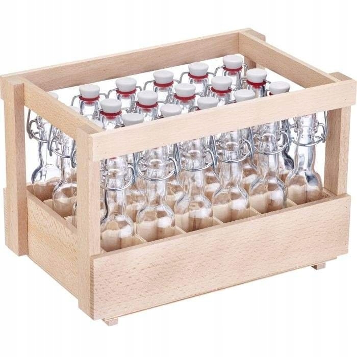 Fľaša s záchytným uzáverom 40 ml v prepravke 24 ks