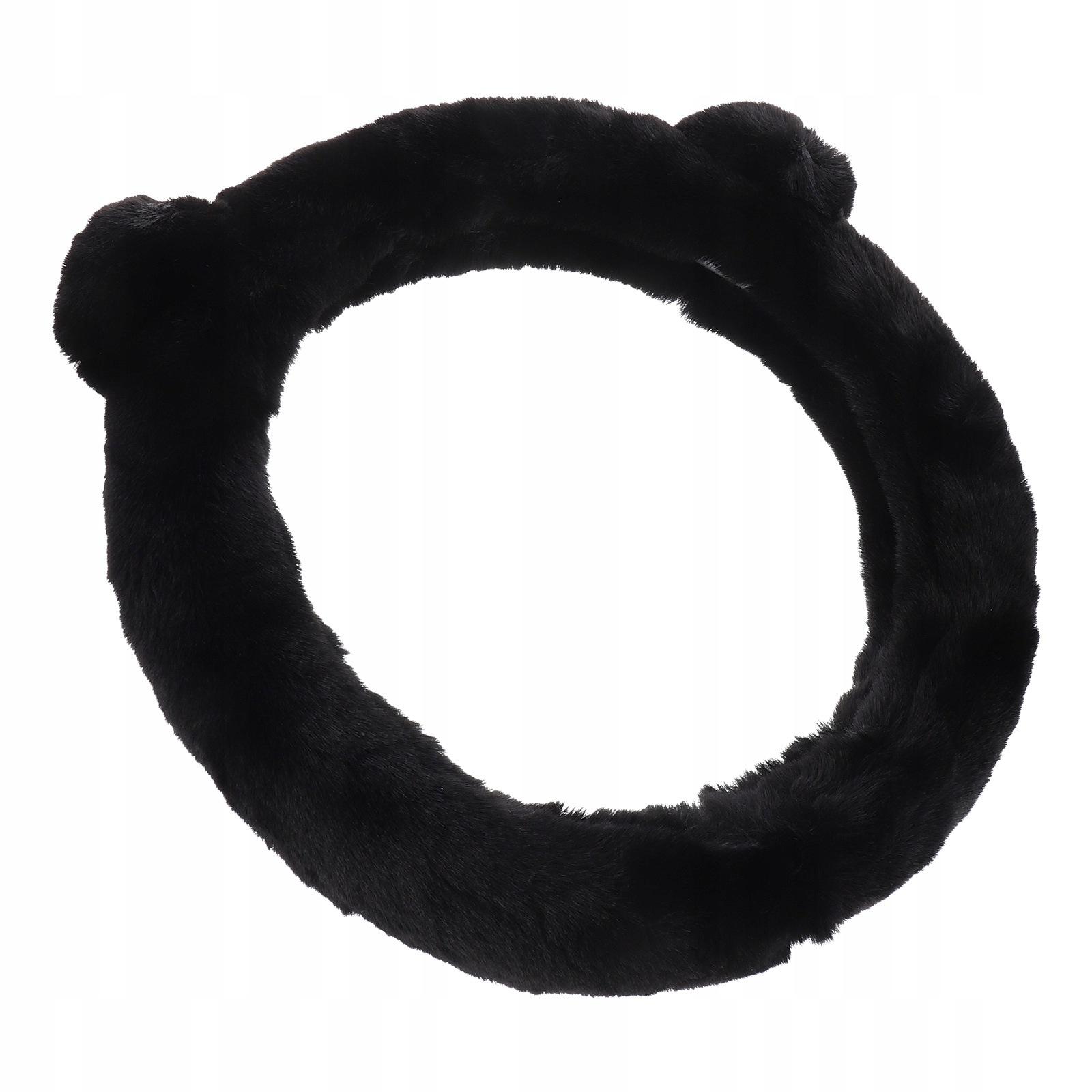 UNIWERSALNA OSŁONA KIEROWNICY SAMOCHODOWEJ Z PLUSZU OCHRONA I NA ZIMĘ