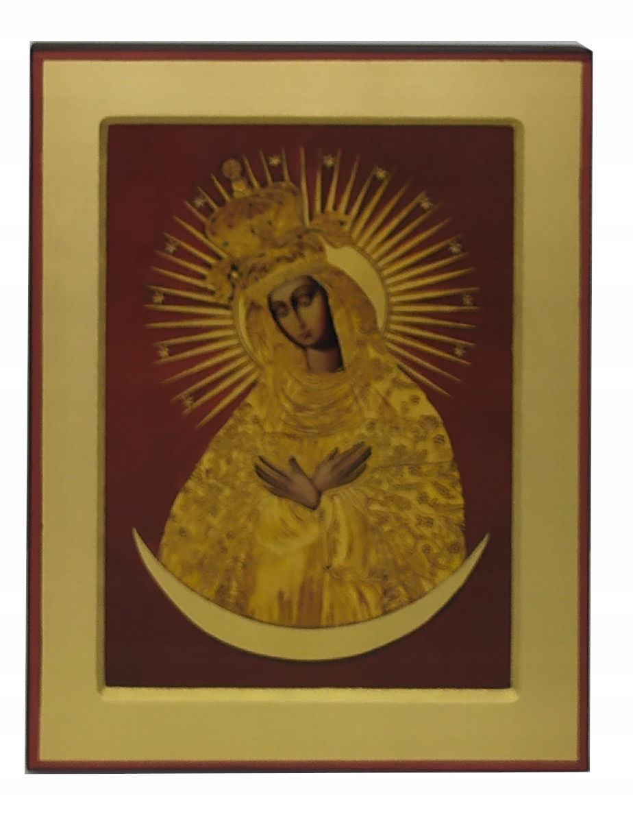 Ikona Obraz Matka Boża Ostrobramska 13X18 Boskiej