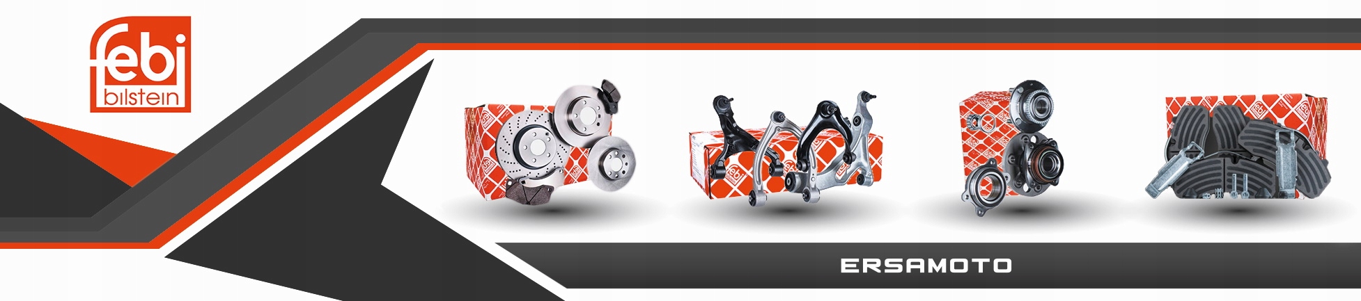 Koncowki drazkow Opel ASTRA H ZAFIRA Febi Bilstein Installation side front right