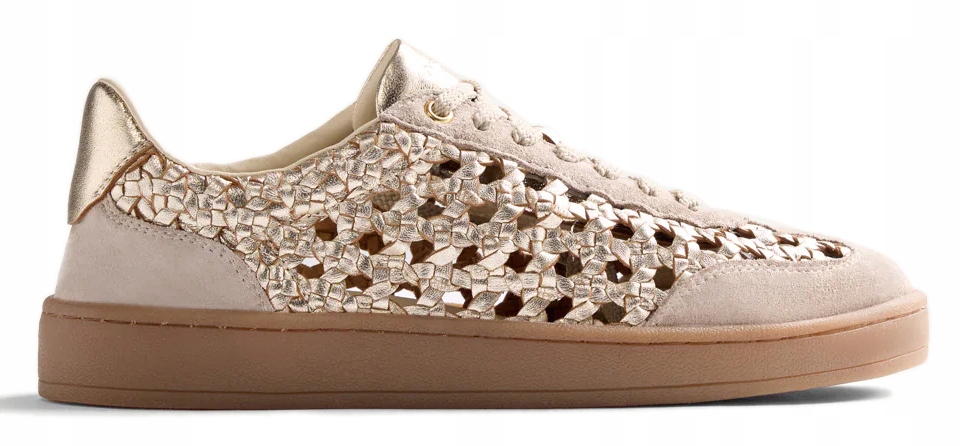 Perforované Sportovní Boty Měkké Pohodlné, Lehké Dámské Kožené Gioseppo 39