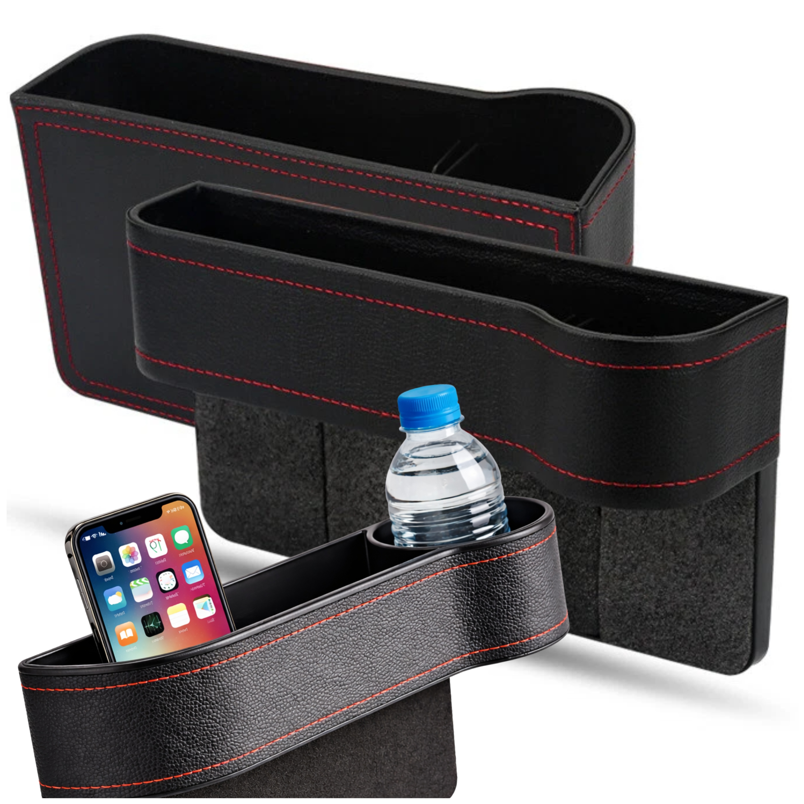 Uchwyt Samochodowy Schowek Organizer Prawy Między Fotel Do Auta Szczelinowy