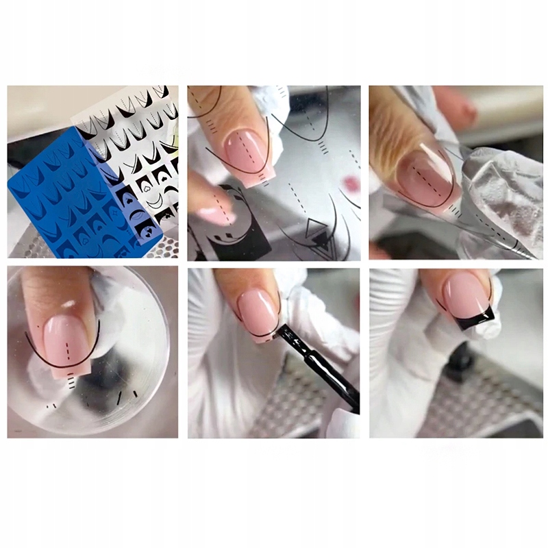 BLASZKA DO STEMPLI PAZNOKCI PŁYTKA Do Zdobień Manicure Wzorki Zdobienia Rodzaj Stempelki