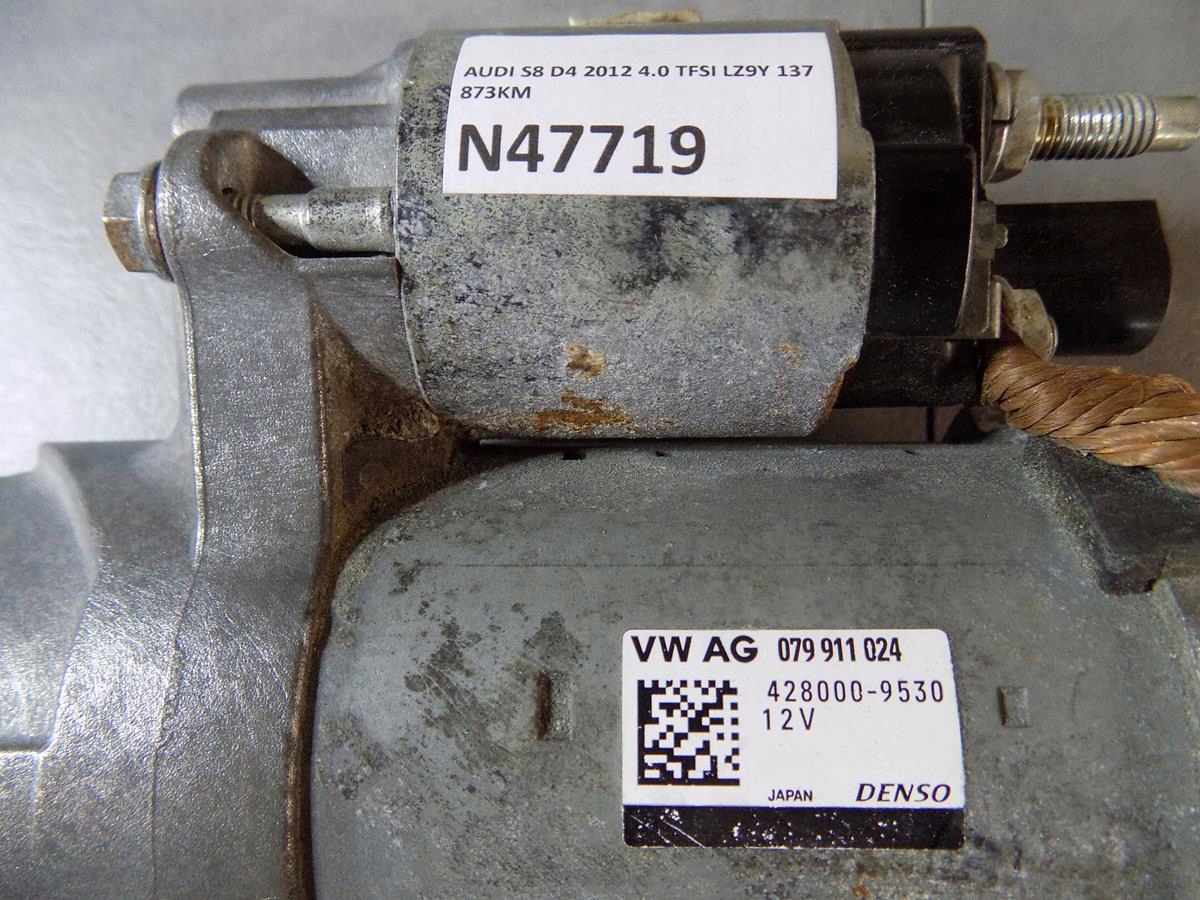 AUDI S8 A8 D4 4.0 TFSI starter 079911024