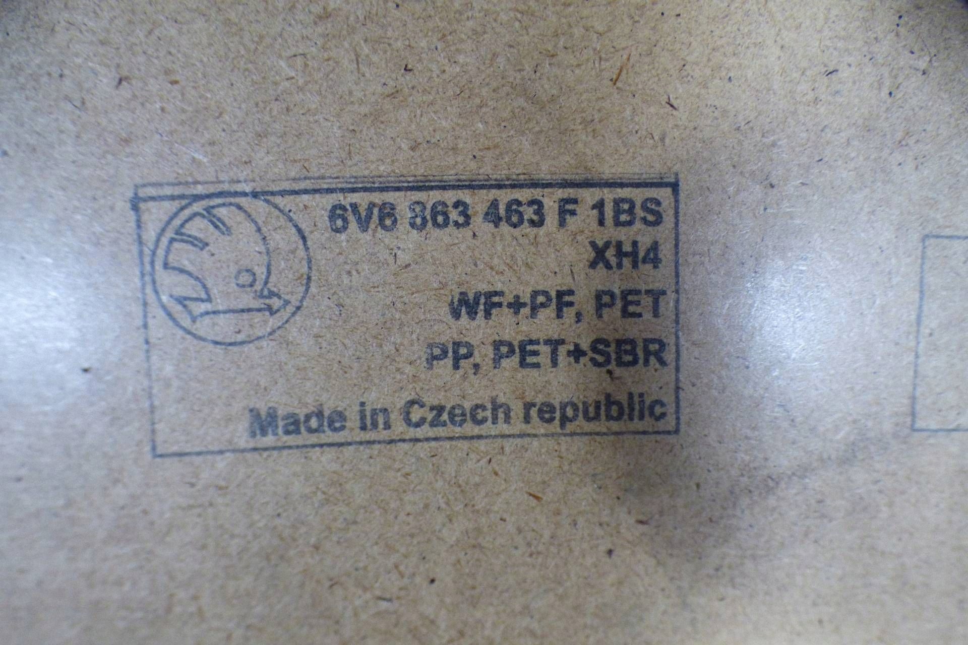 Skoda Fabia III HB mats boot 6V6863463F st.BDB
