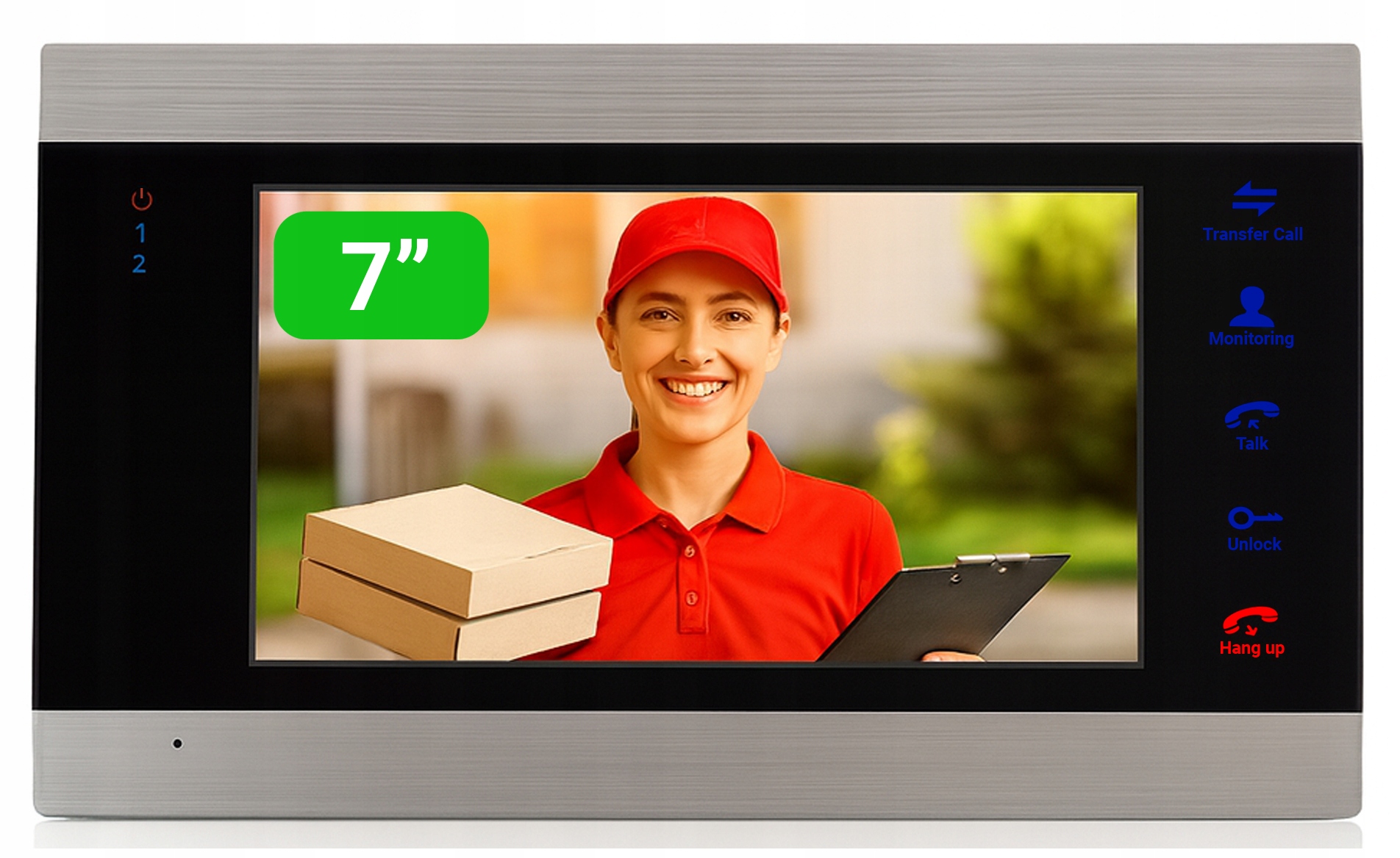 Videovrátnik VID-7S-SD s 7" káblom a záznamom fotografií a videa na Sd kartu