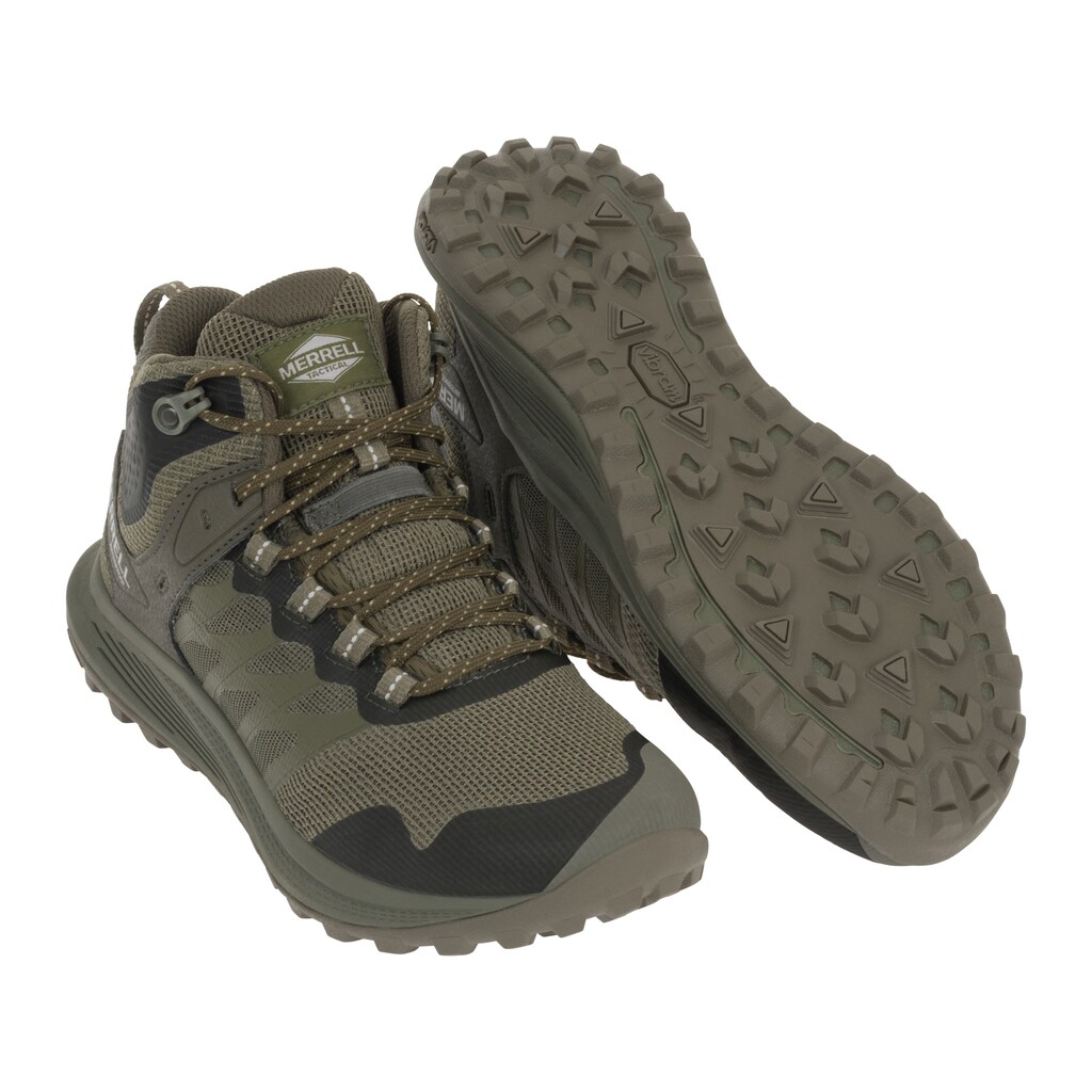 Taktické boty Merrell Nova 3 Mid Tactical Waterproof Dark Olive 46,5