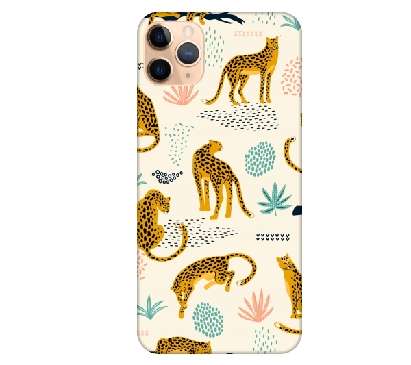 

Etui pokrowiec do iPhone 11 Pro Max Lampart panter
