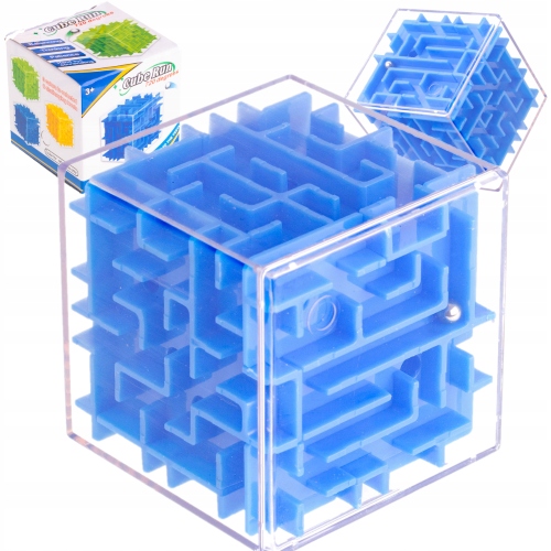 

Kostka 3D łamigówka logiczna układanka labirynt
