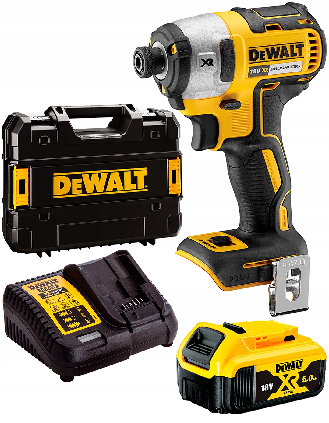 

Zakrętarka udarowa 18V 1x5Ah 205Nm DeWALT DCF887P1