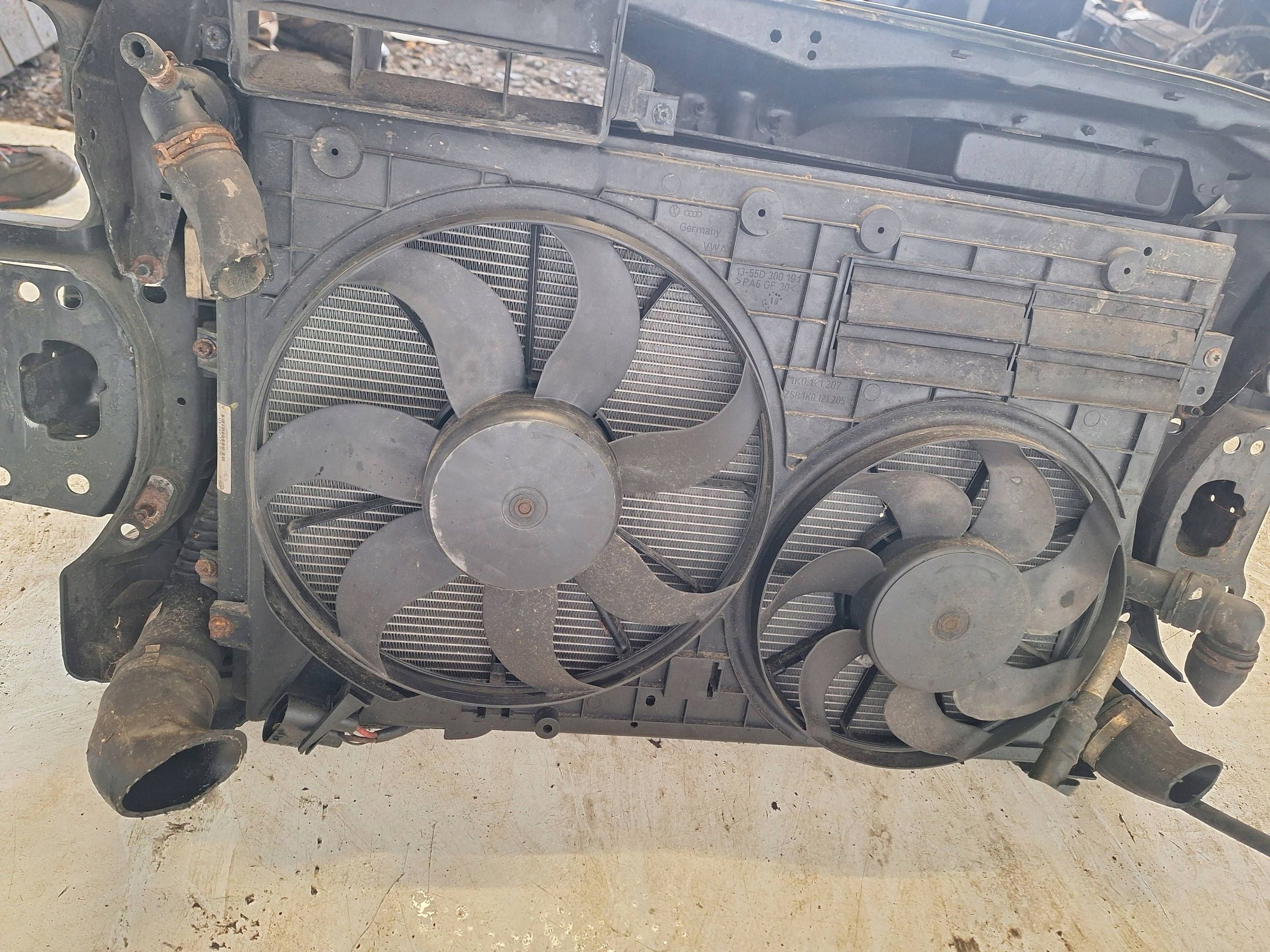 VOLKSWAGEN PASSAT B6 05-10 support panel for radiators TDI