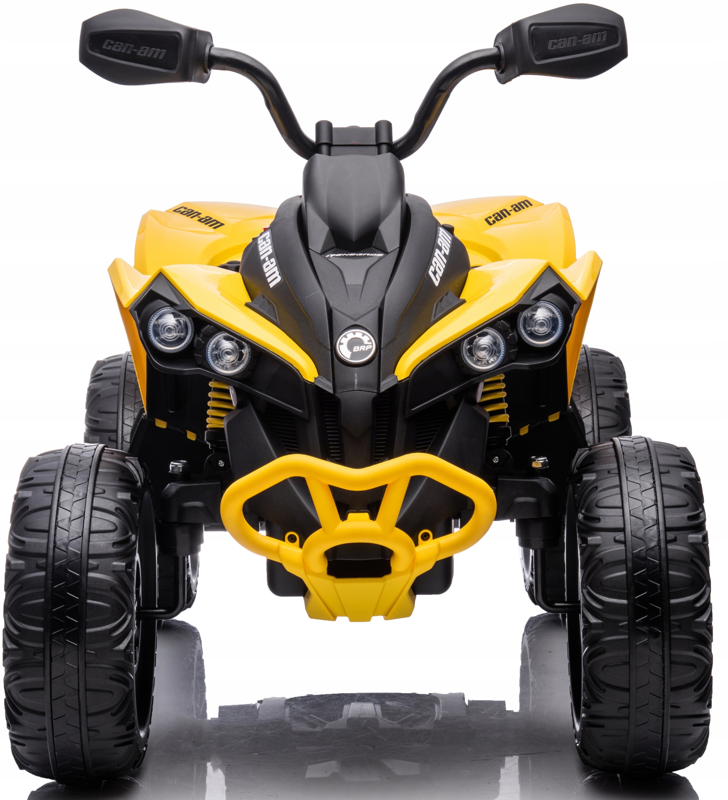 Quad Can-Am Renegade Atv na akumulator 4x4 Skóra Miękkie Koła Eva Pilot 2.4