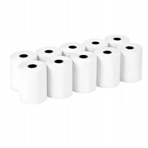 10x PAPIER TERMICZNY ROLKI WKŁADY DO DRUKARKI DRUKUŚ DRUKUSIA MINI DRUKARKA