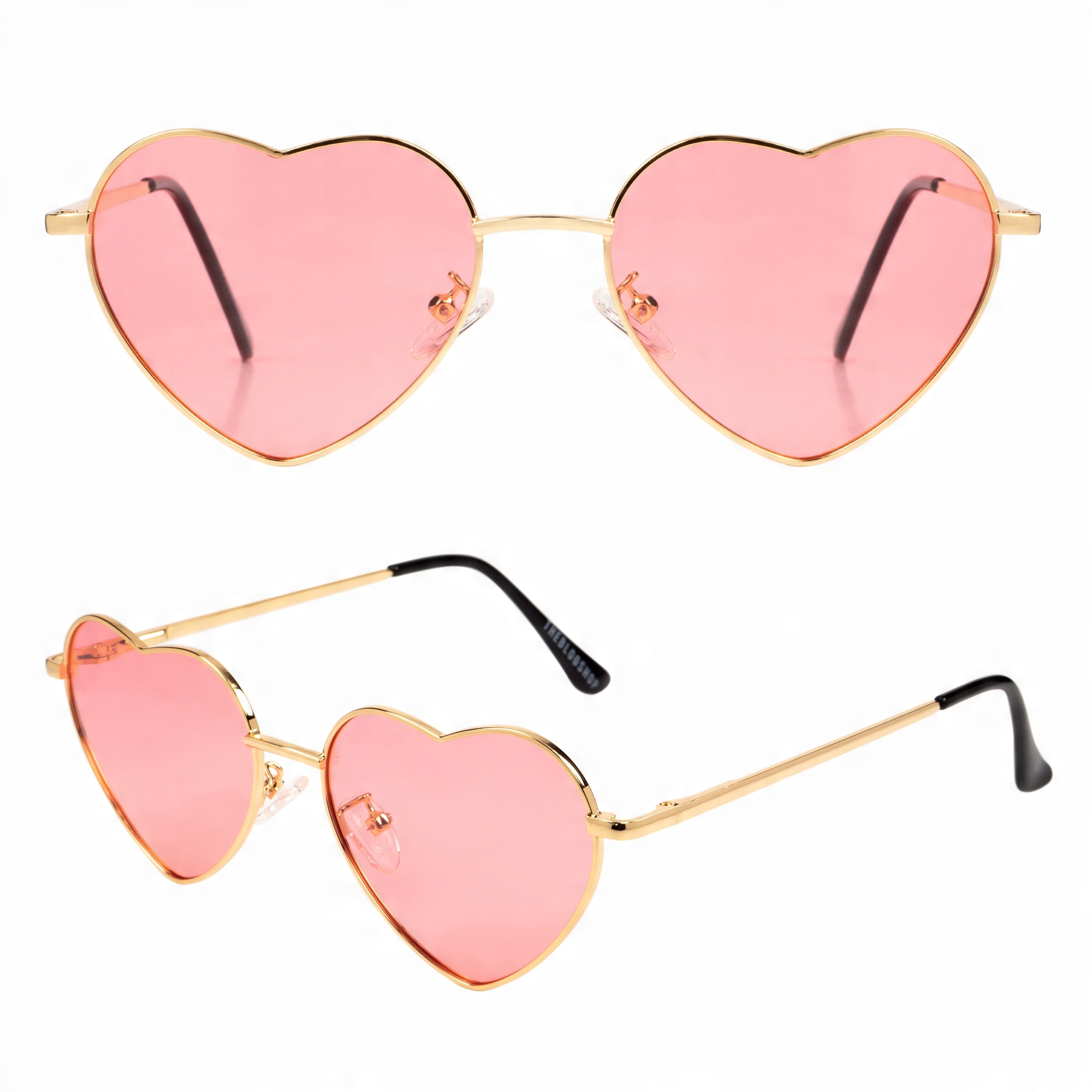 

Okulary Polaryzacja Filtr UV400 Serca Boho 90's