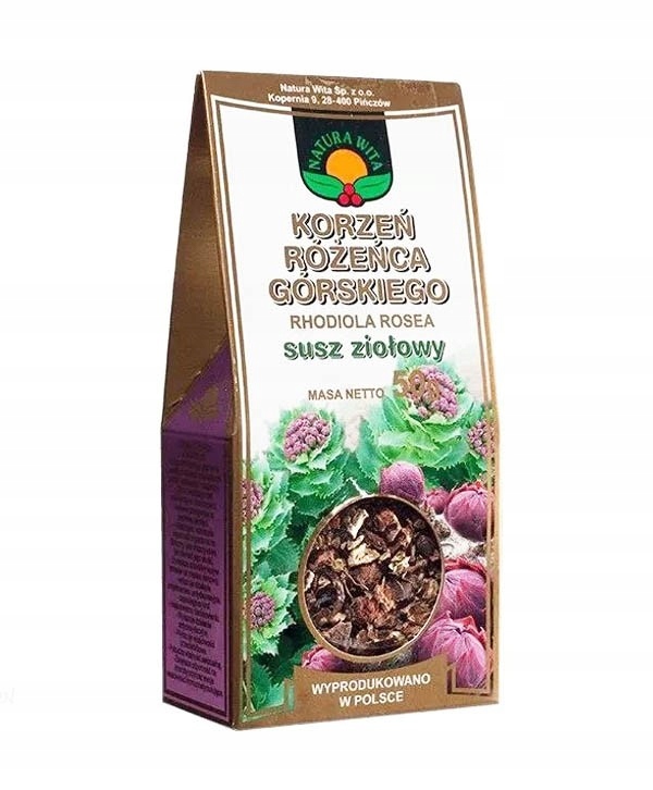 

Różeniec Górski Rhodiola Rosea Korzeń Susz 50g