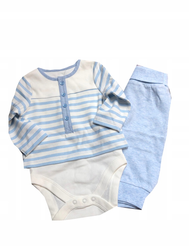 

Coo chi coo_68-74_2w1 body bluzka spodnie _nowe