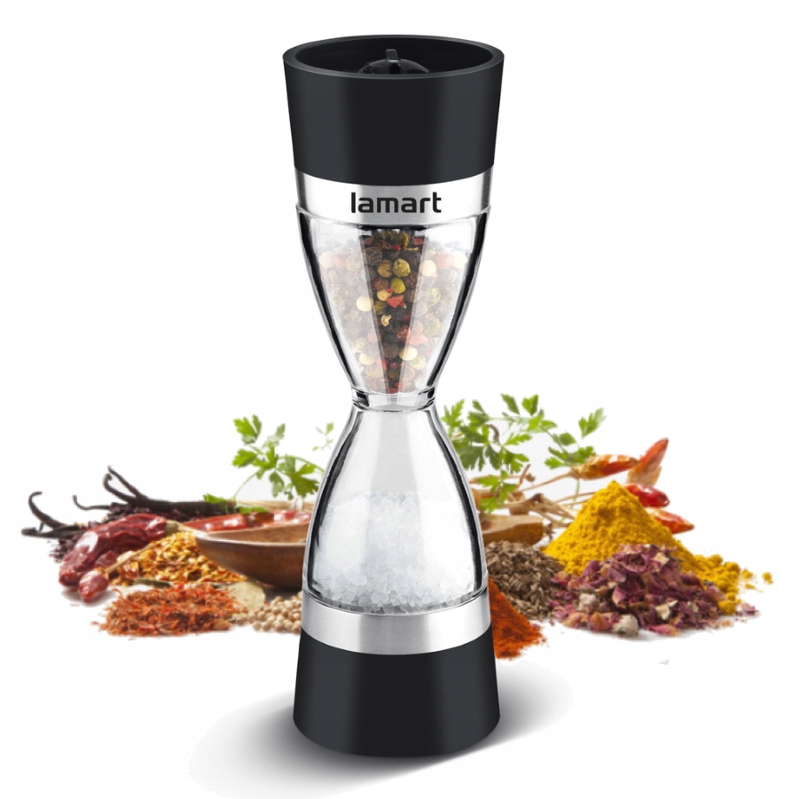 

Młynek Ręczny Lamart Sandglass do soli pieprzu