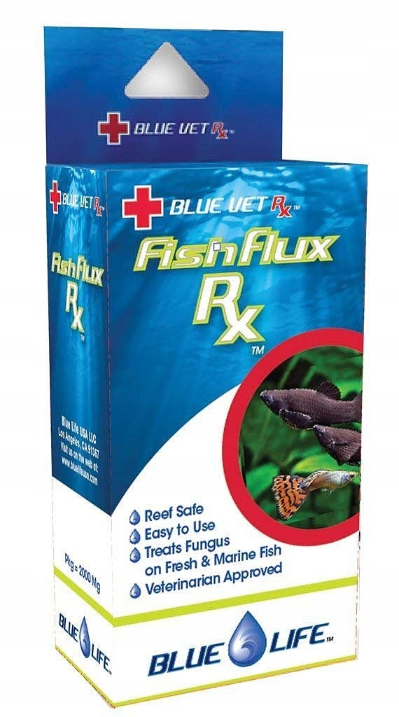 Levně Blue Life Fish Flux Rx Přípravek Na Plísňové Infekce U Ryb Akvária 2000