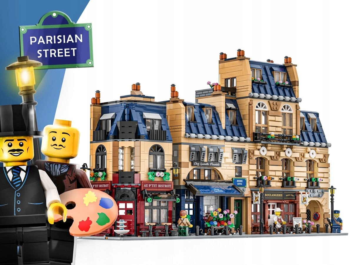 LEGO 910032 BrickLink Designer Program - Paryska ulica (Parisian Street) Marka LEGO