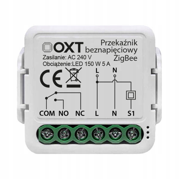 

Oxt Mini Moduł Sterownik Beznapięciowy ZigBee Tuya
