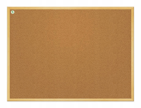 Tablica korkowa 2x3 80x60 rama drewniana Kod producenta 5907636702054
