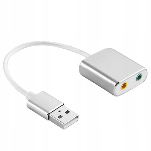 

Karta Muzyczna Dźwiękowa Na Usb 7.1 Jack Adapter