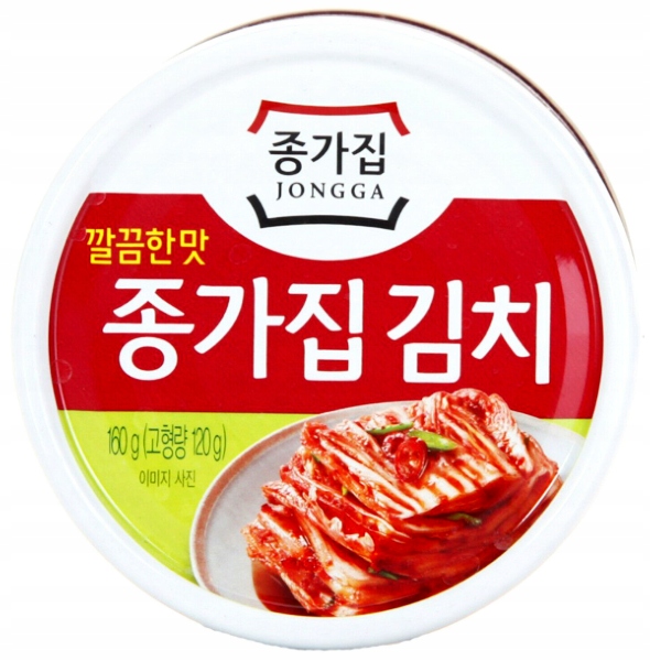 

Kimchi, klasyczna koreańska kapustka 160g Jongga
