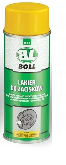 

Boll Lakier wysokotemperaturowy do zacisków Żółty