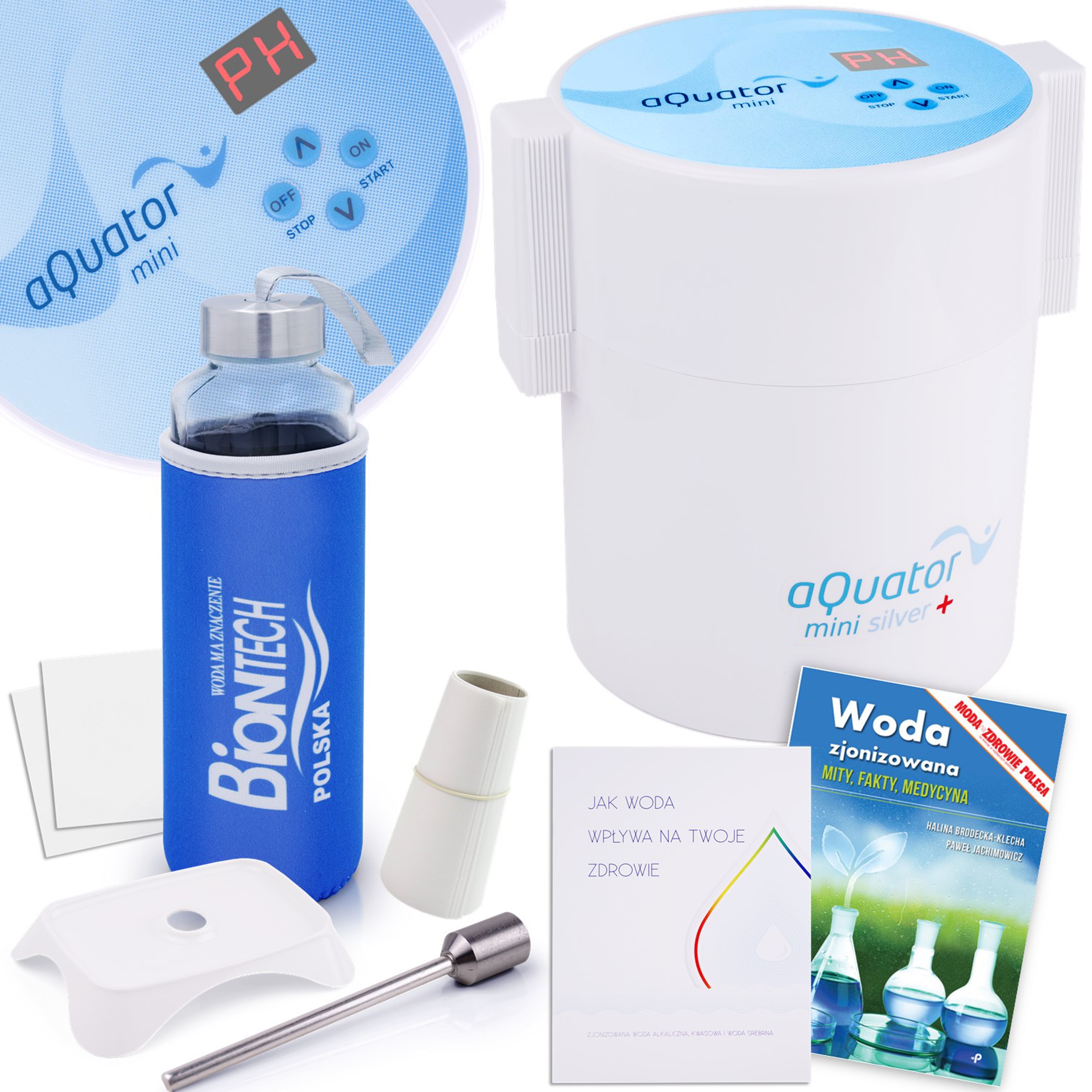 

Jonizator Aquator Silver Mini Woda Srebrna Dzbanek