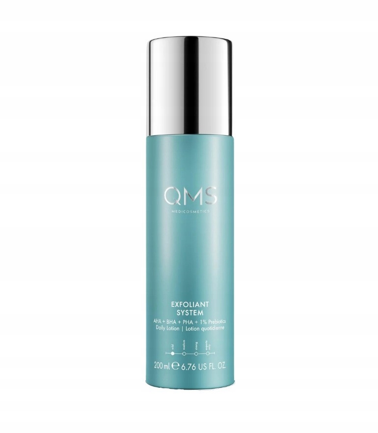 Qms Exfoliant System Aha+bha+ Pha+ 1% Prebiotics Denní pleťové mléko 200 Ml