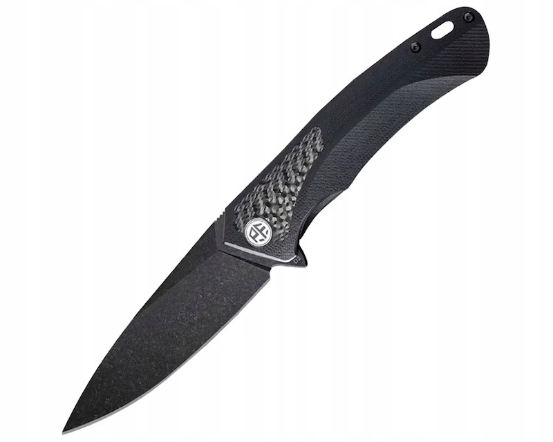 Petrified Fish Pub Black D2 Carbon Fiber Black G10