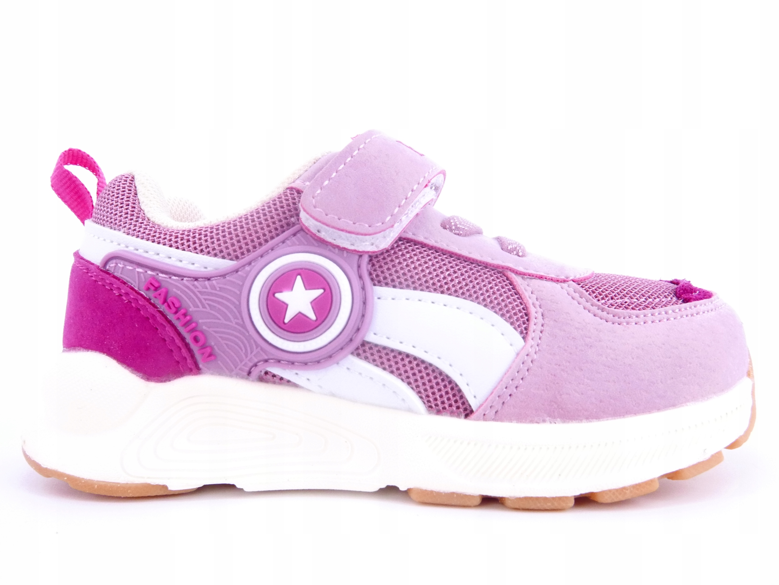 

Adidasy dziecięce Bbwawa Różowe na Rzepy r26