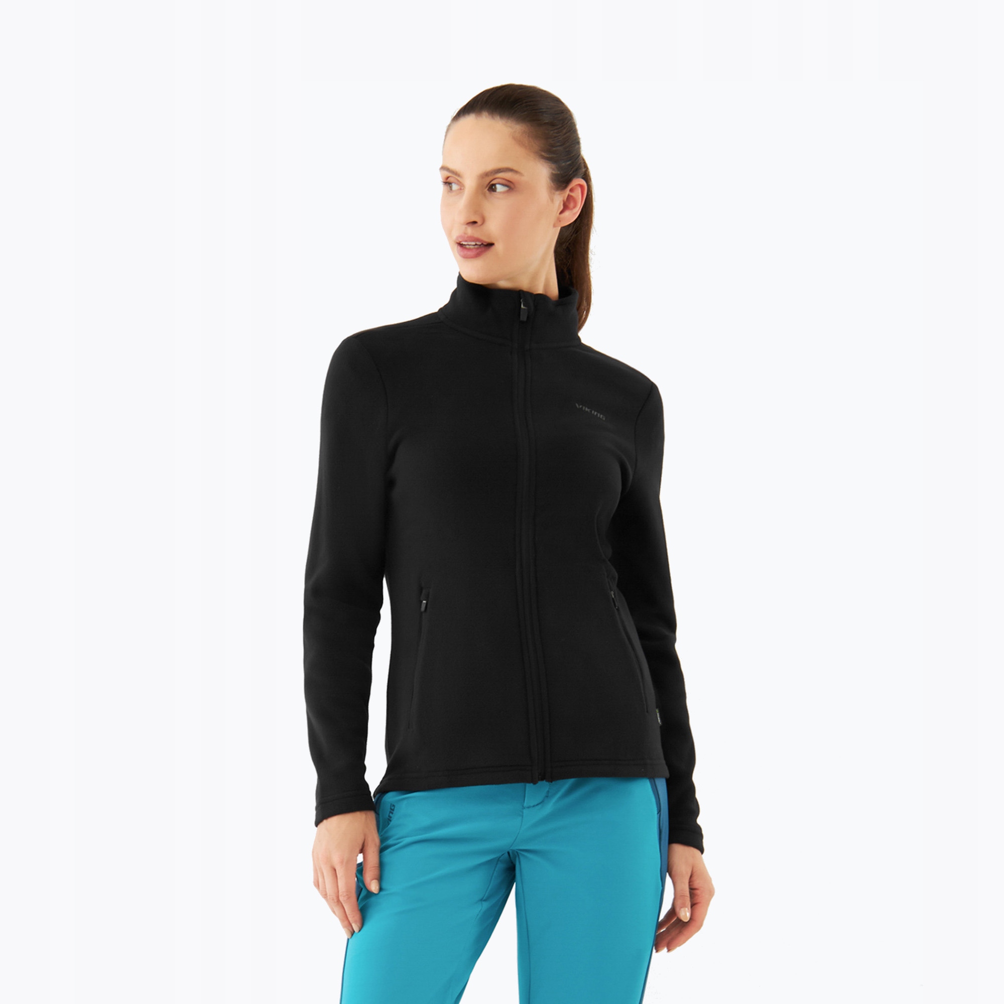 Bluza polarowa damska Viking Tesero black S